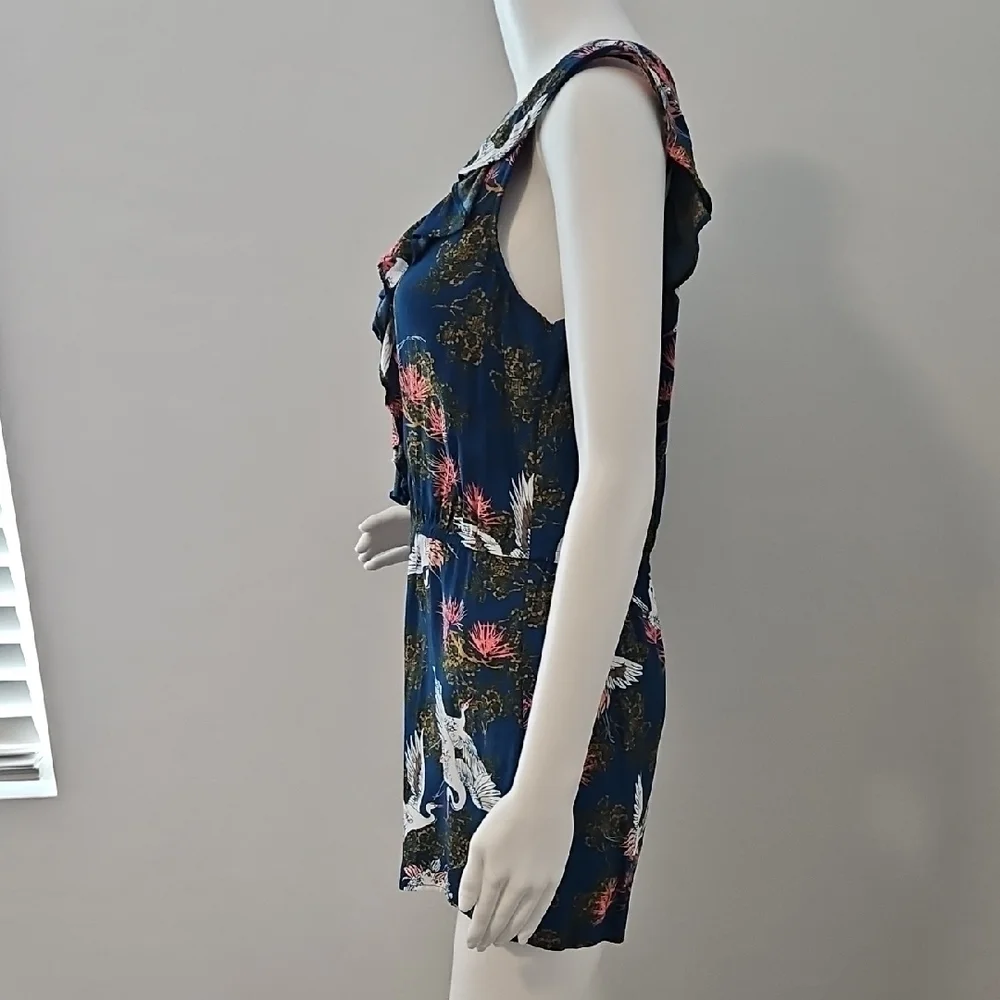 Floral Ruffle Romper - Picture 2 of 3